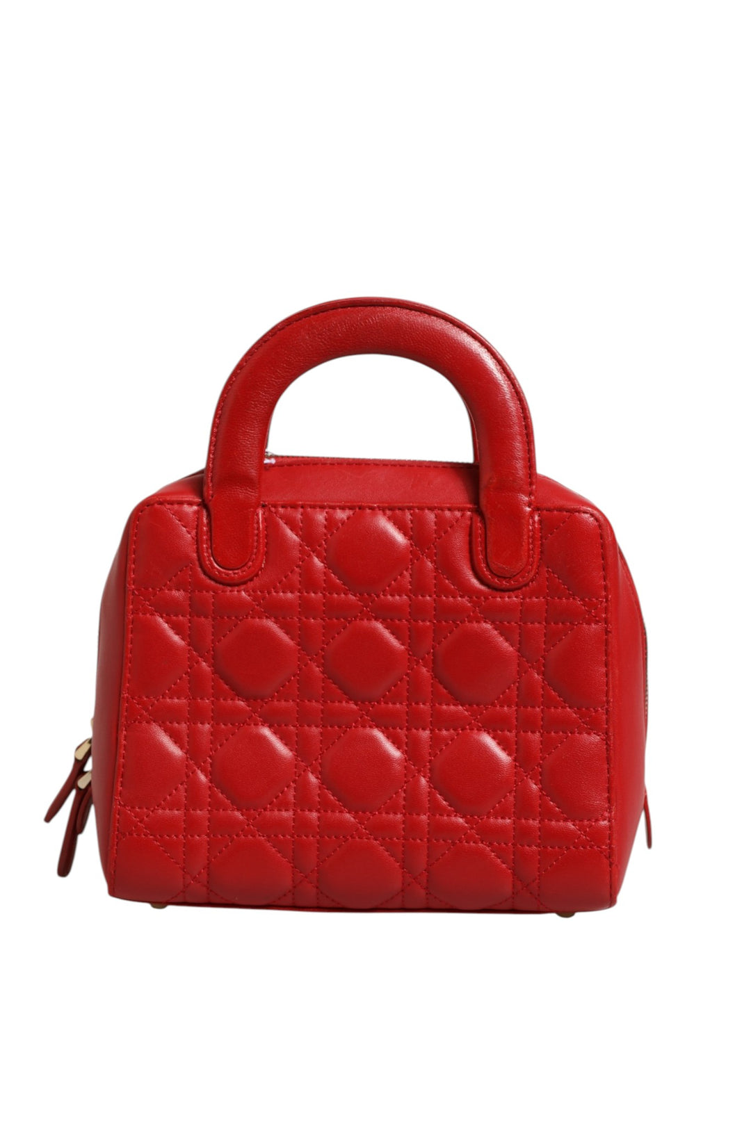 Small Dior Toujours Bag Black Macrocannage Calfskin Christian Dior