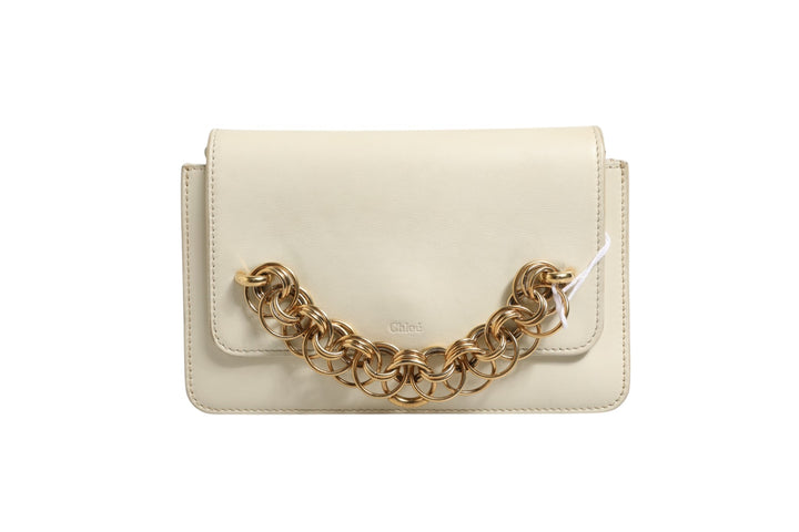 Drew Bijou Leather Clutch Small Chloé