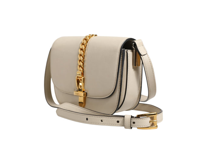 Sylvie 1969 Mini Leather Shoulder Bag Gucci