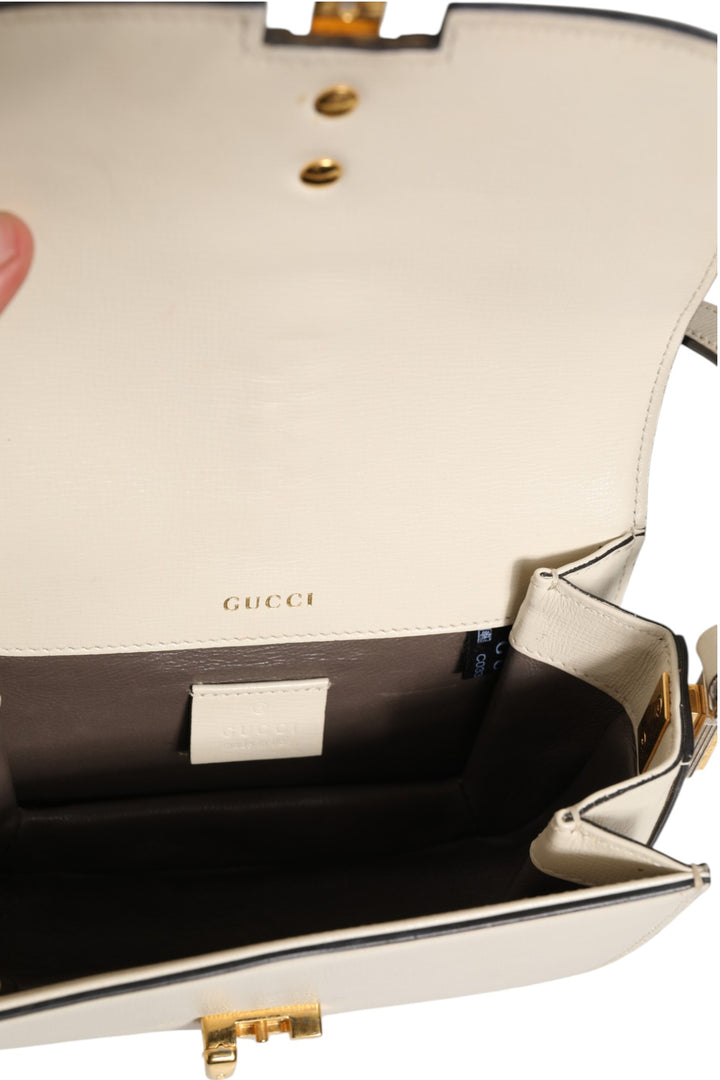 Sylvie 1969 Mini Leather Shoulder Bag Gucci