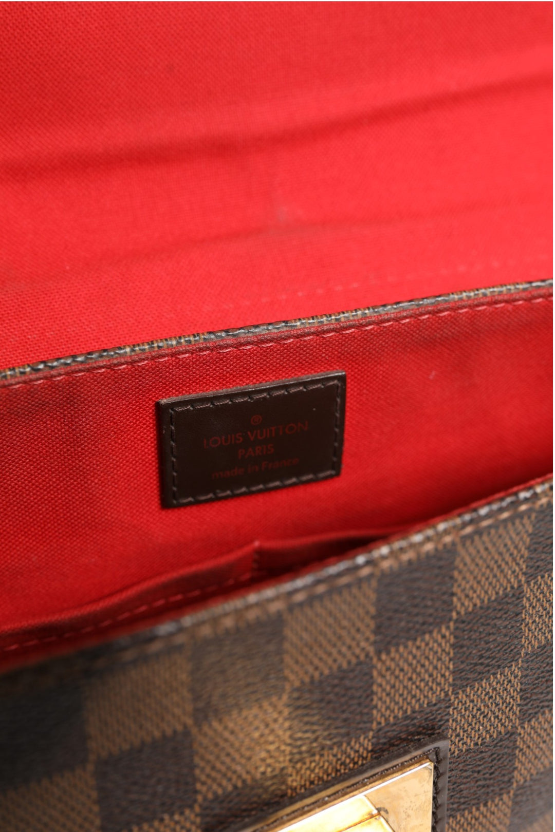 Damier Ebene Besace Rosebery Crossbody Bag Louis Vuitton
