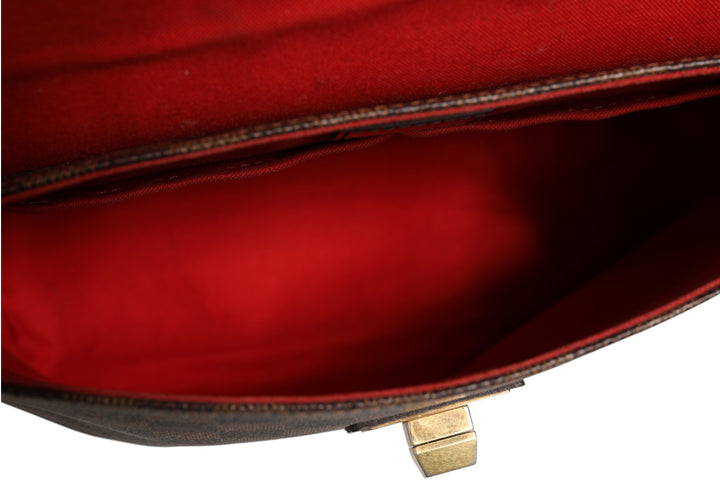 Damier Ebene Besace Rosebery Crossbody Bag Louis Vuitton