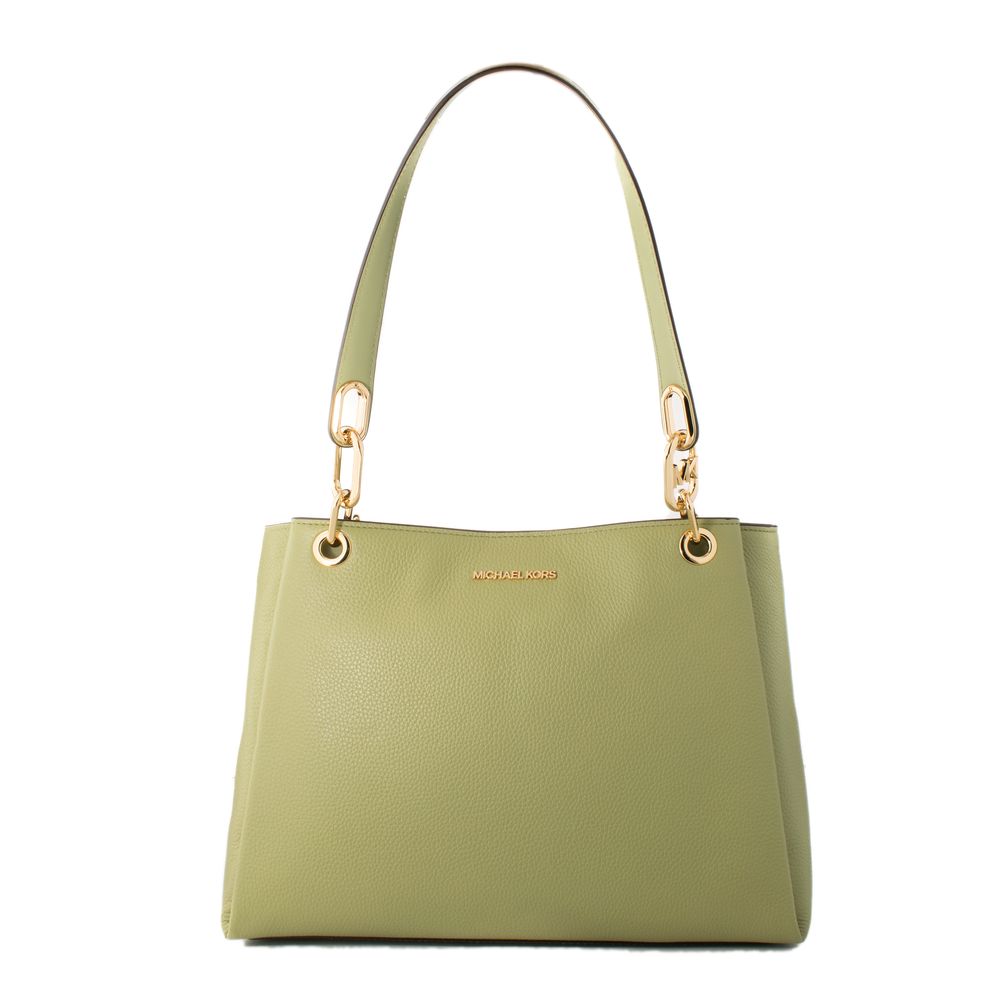 Bicolor Leather Handbag Michael Kors
