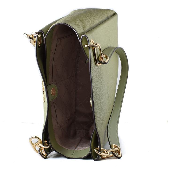 Bicolor Leather Handbag Michael Kors