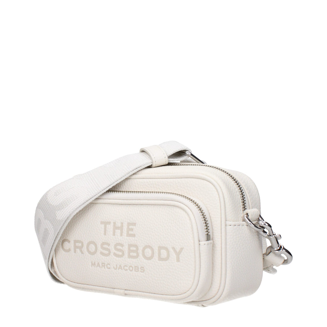 White Leather Crossbody Bag Marc Jacobs
