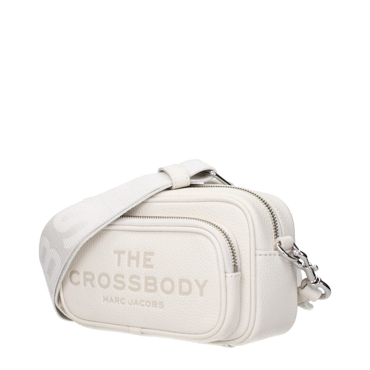 White Leather Crossbody Bag Marc Jacobs