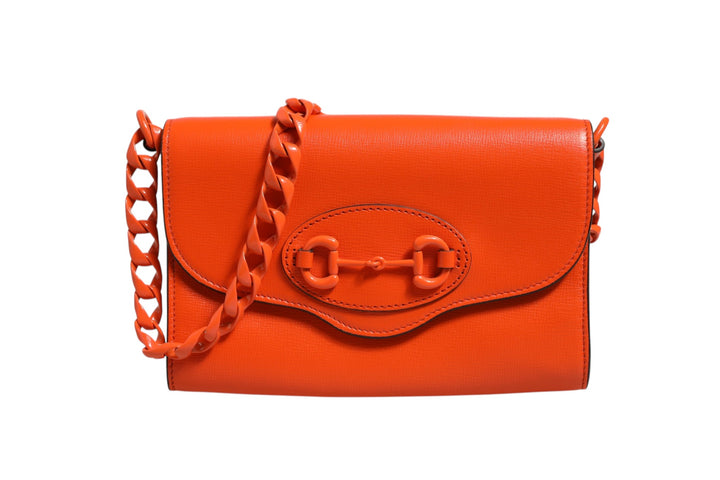 Horsebit 1955 Enamel Mini Shoulder Bag Gucci