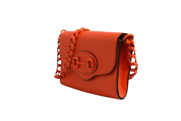 Horsebit 1955 Enamel Mini Shoulder Bag Gucci