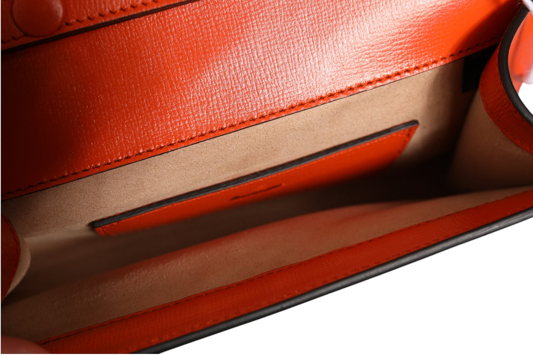 Horsebit 1955 Enamel Mini Shoulder Bag Gucci