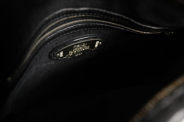 Selleria Leather Messenger Crossbody Bag Fendi