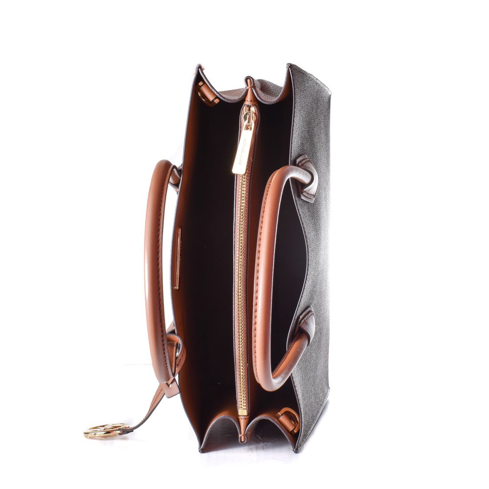 Brown Leather Shoulder Bag Michael Kors