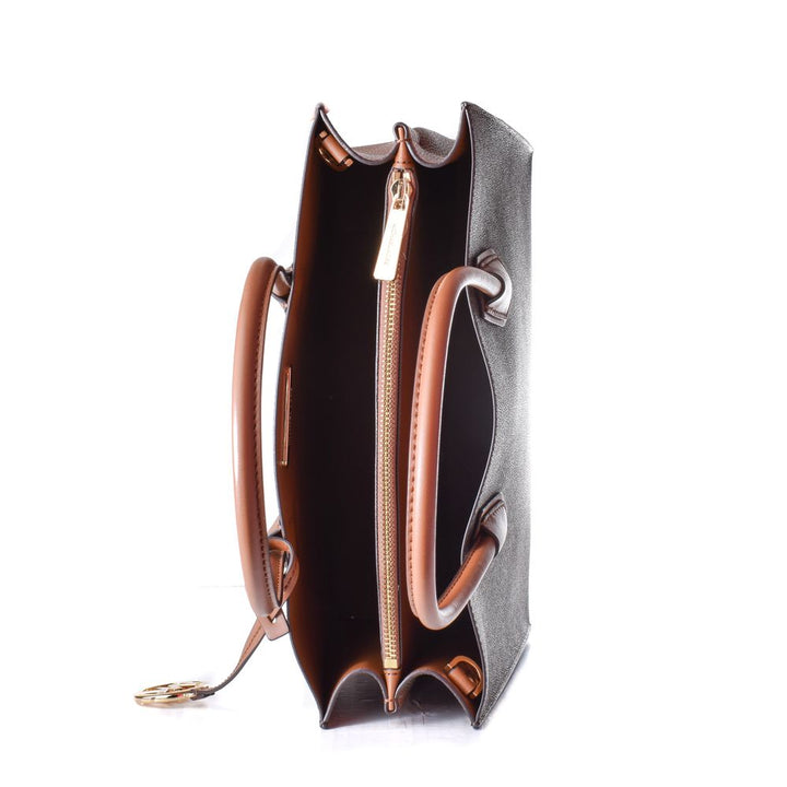 Brown Leather Shoulder Bag Michael Kors