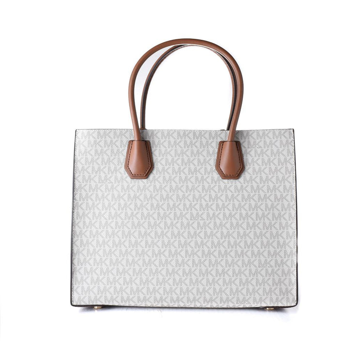 Gray Leather Handbag Michael Kors