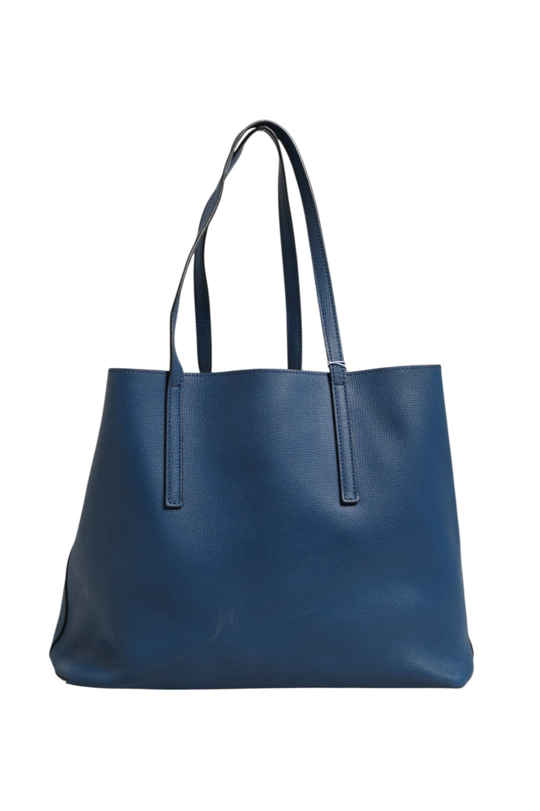 Leather Navy Blue Shopping Tote Fendi