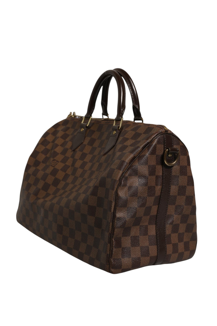Speedy Bandoulière 35 Damier Ebene Louis Vuitton