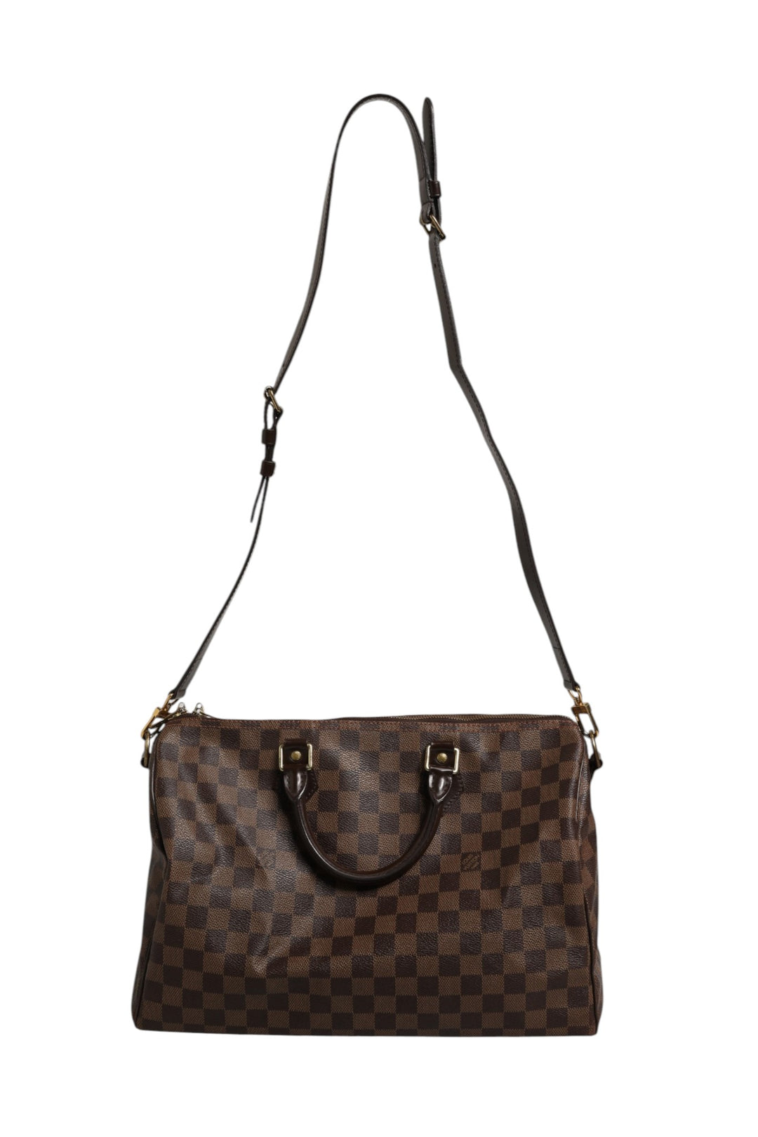 Speedy Bandoulière 35 Damier Ebene Louis Vuitton