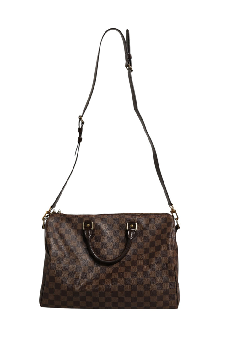 Speedy Bandoulière 35 Damier Ebene Louis Vuitton