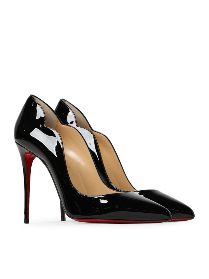 Black Patent Leather Hot Chick Pumps 100 Christian Louboutin