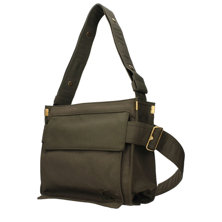 Green Fabric Shoulder Bag Burberry