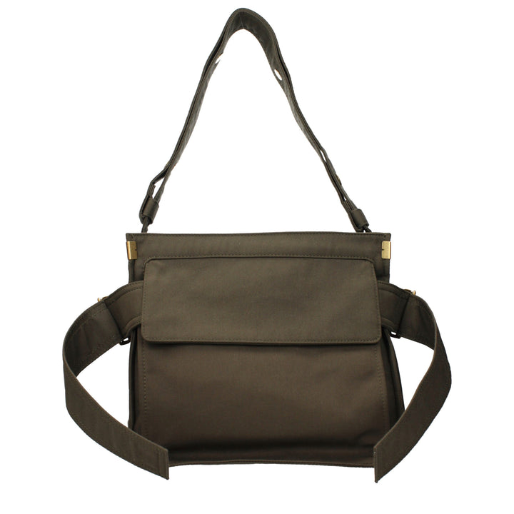 Green Fabric Shoulder Bag Burberry