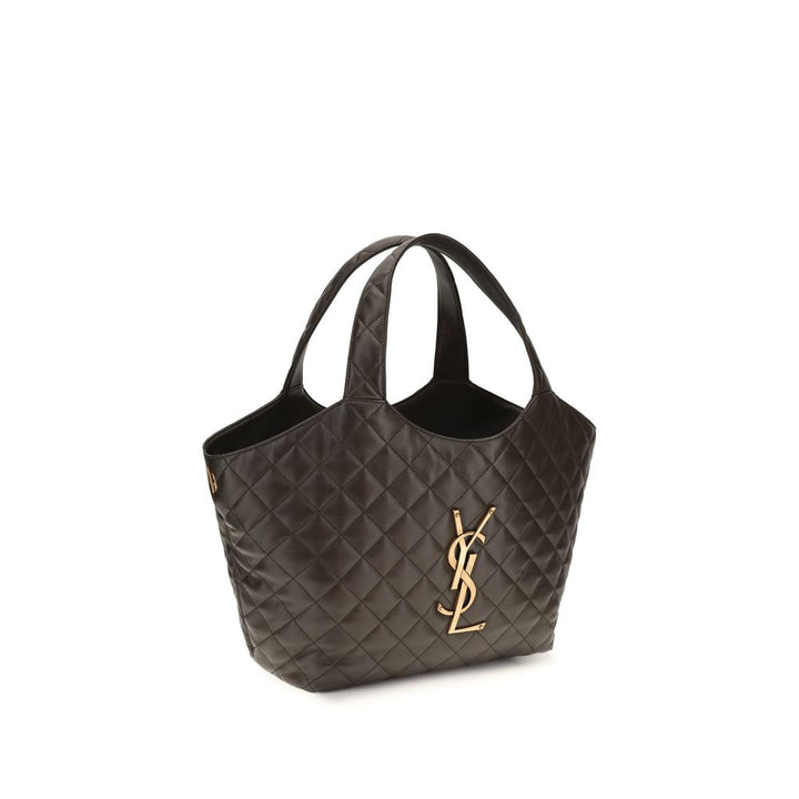 Bicolor Napa Leather / Calf Bos Taurus Shoulder Bag Saint Laurent