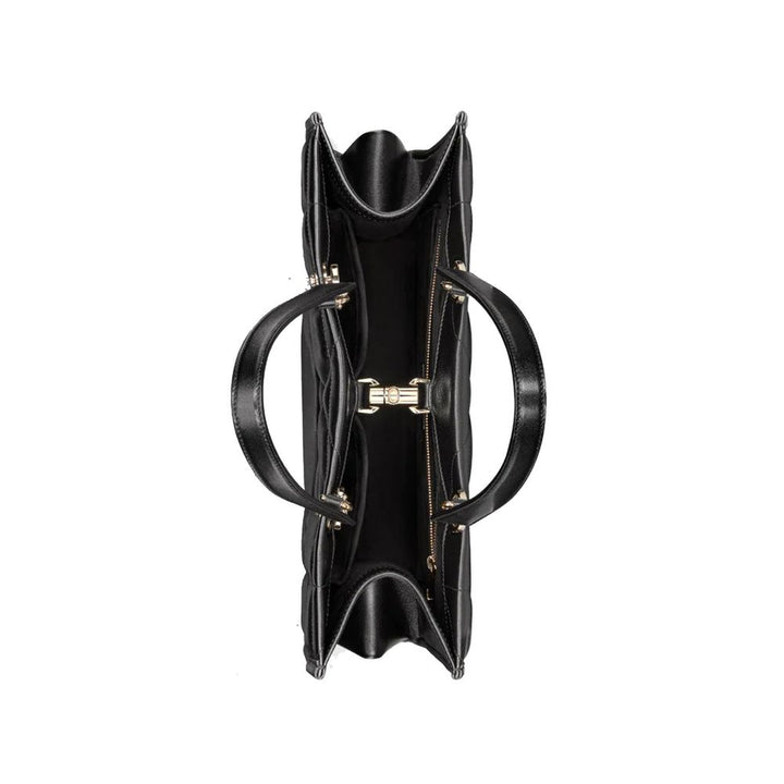Black Leather Tote Bag Dior