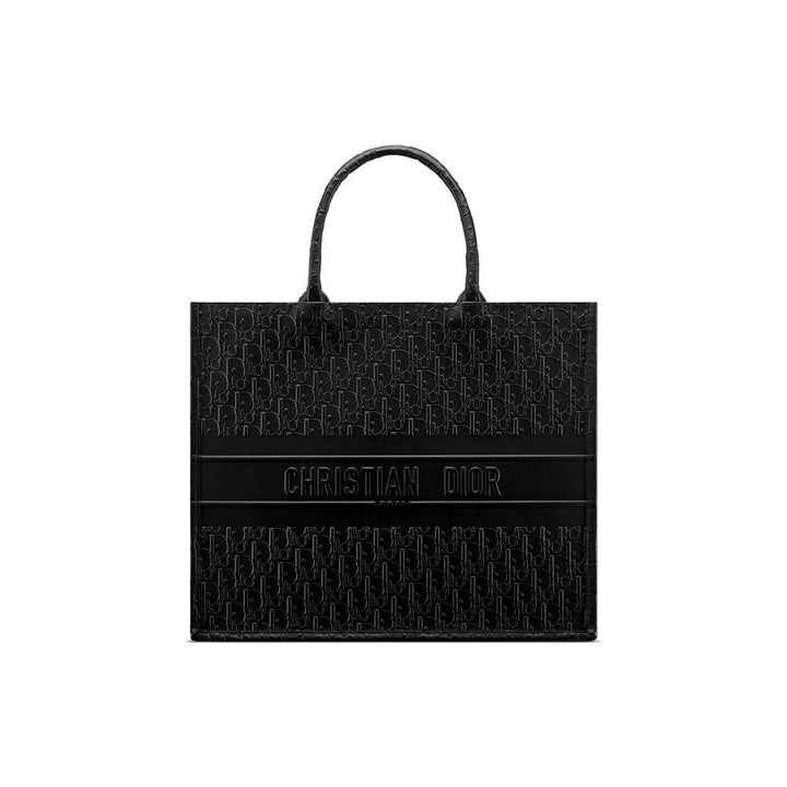 Black Calfskin Tote Bag Dior