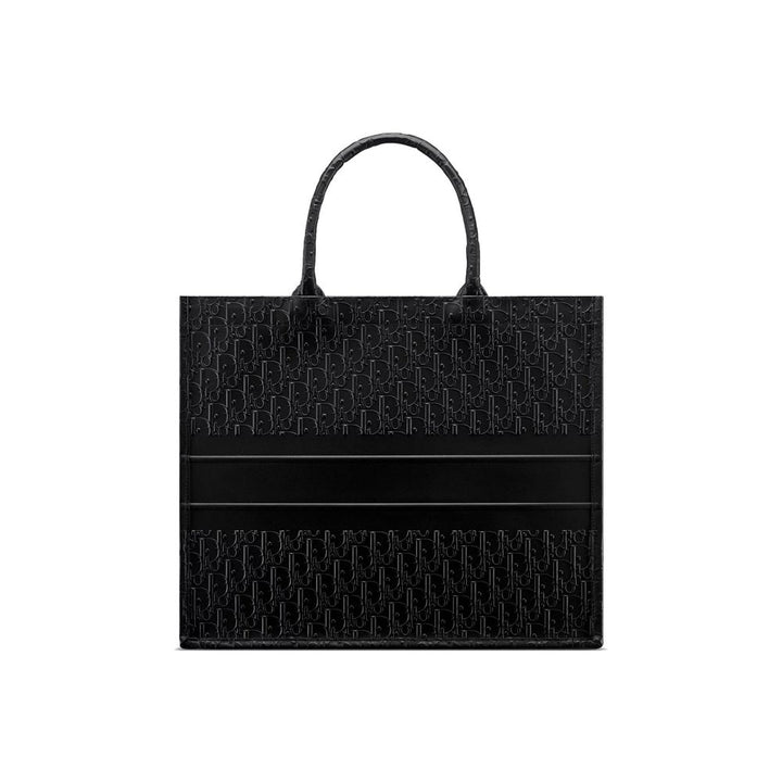 Black Calfskin Tote Bag Dior