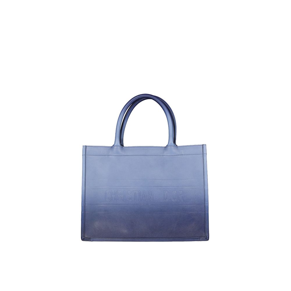 Blue Calfskin Tote Bag Dior