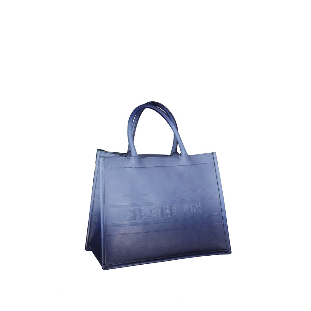 Blue Calfskin Tote Bag Dior