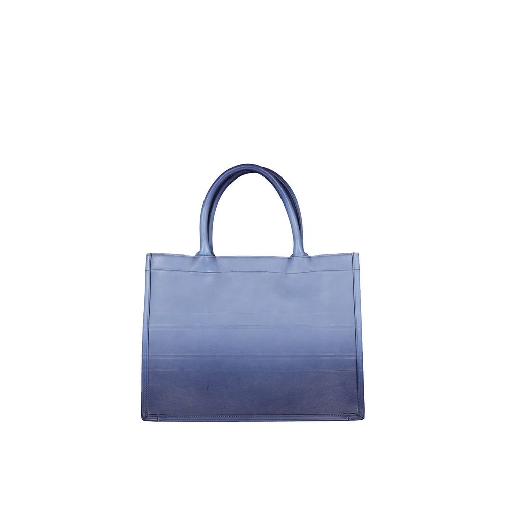 Blue Calfskin Tote Bag Dior