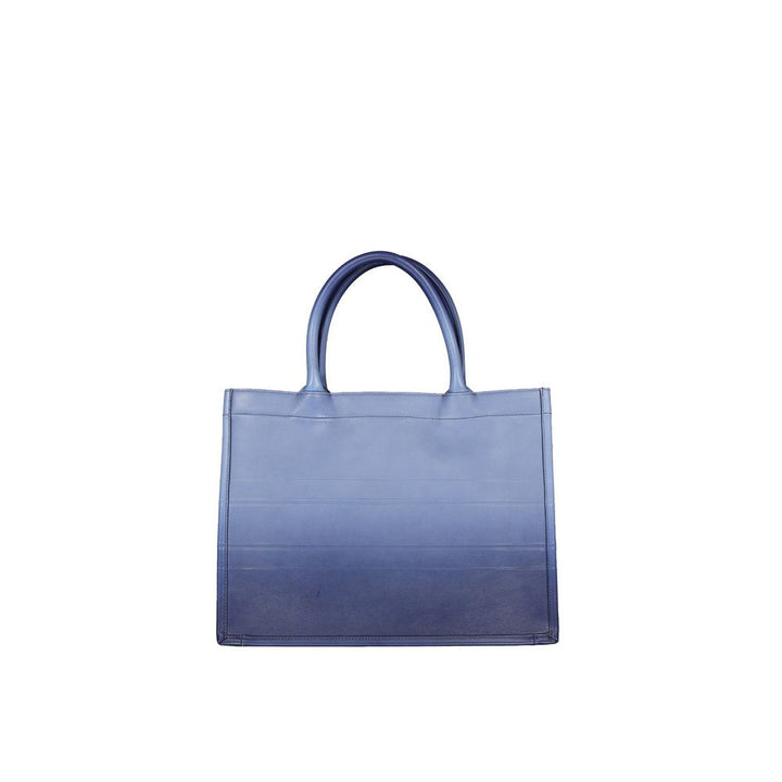 Blue Calfskin Tote Bag Dior