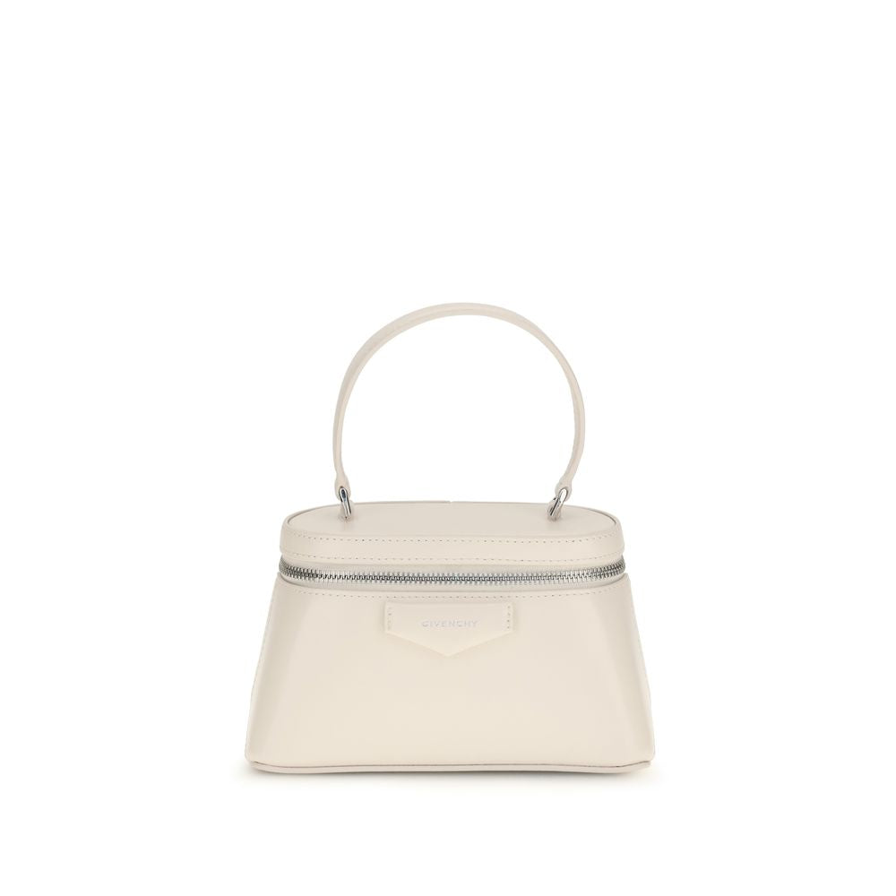 Beige Calf Leather Bos Taurus Handbag Givenchy