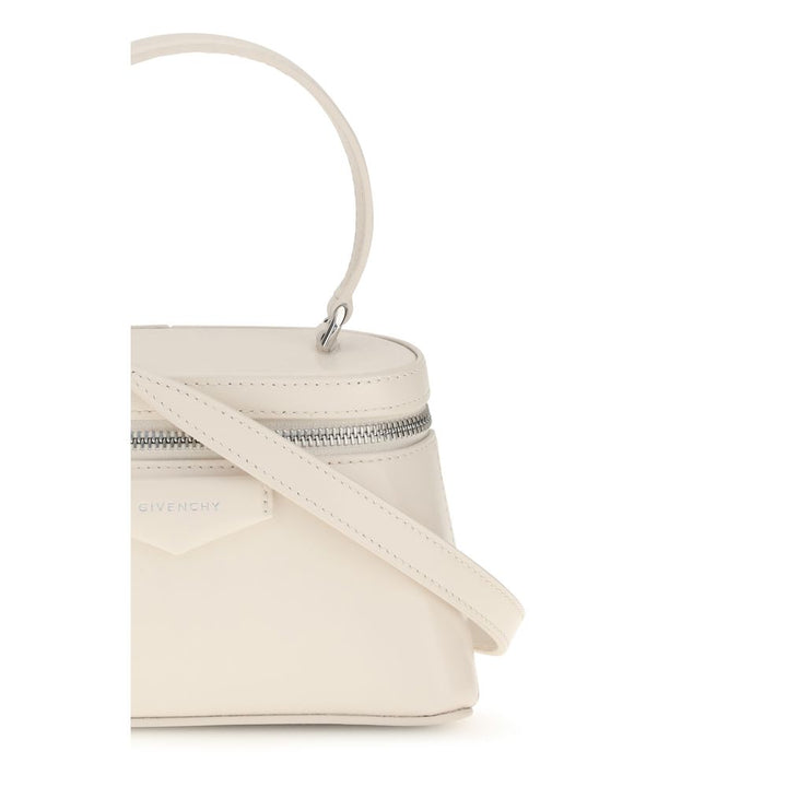 Beige Calf Leather Bos Taurus Handbag Givenchy