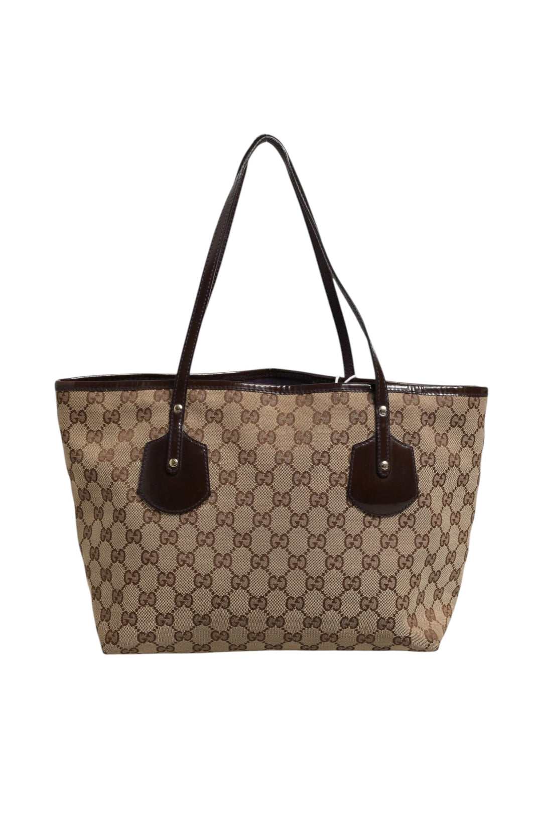 Beige Canvas Medium Jolie Charm Tote Bag Gucci