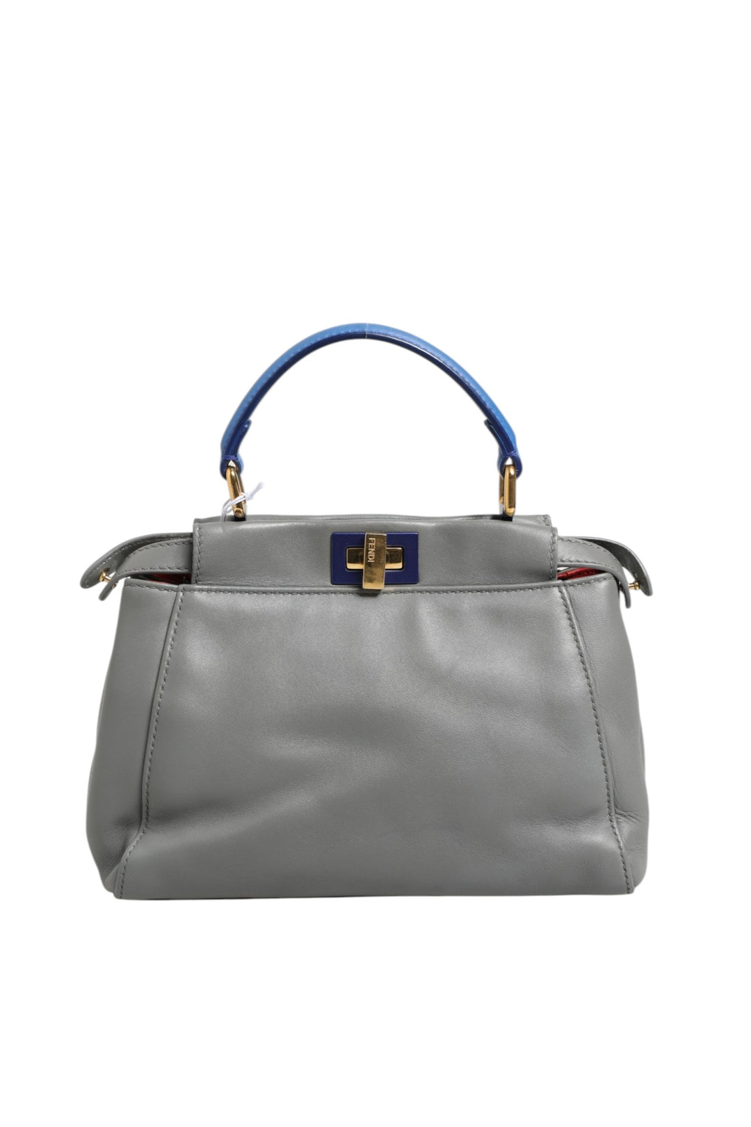 Mini Peekaboo Blue Grey Fendi