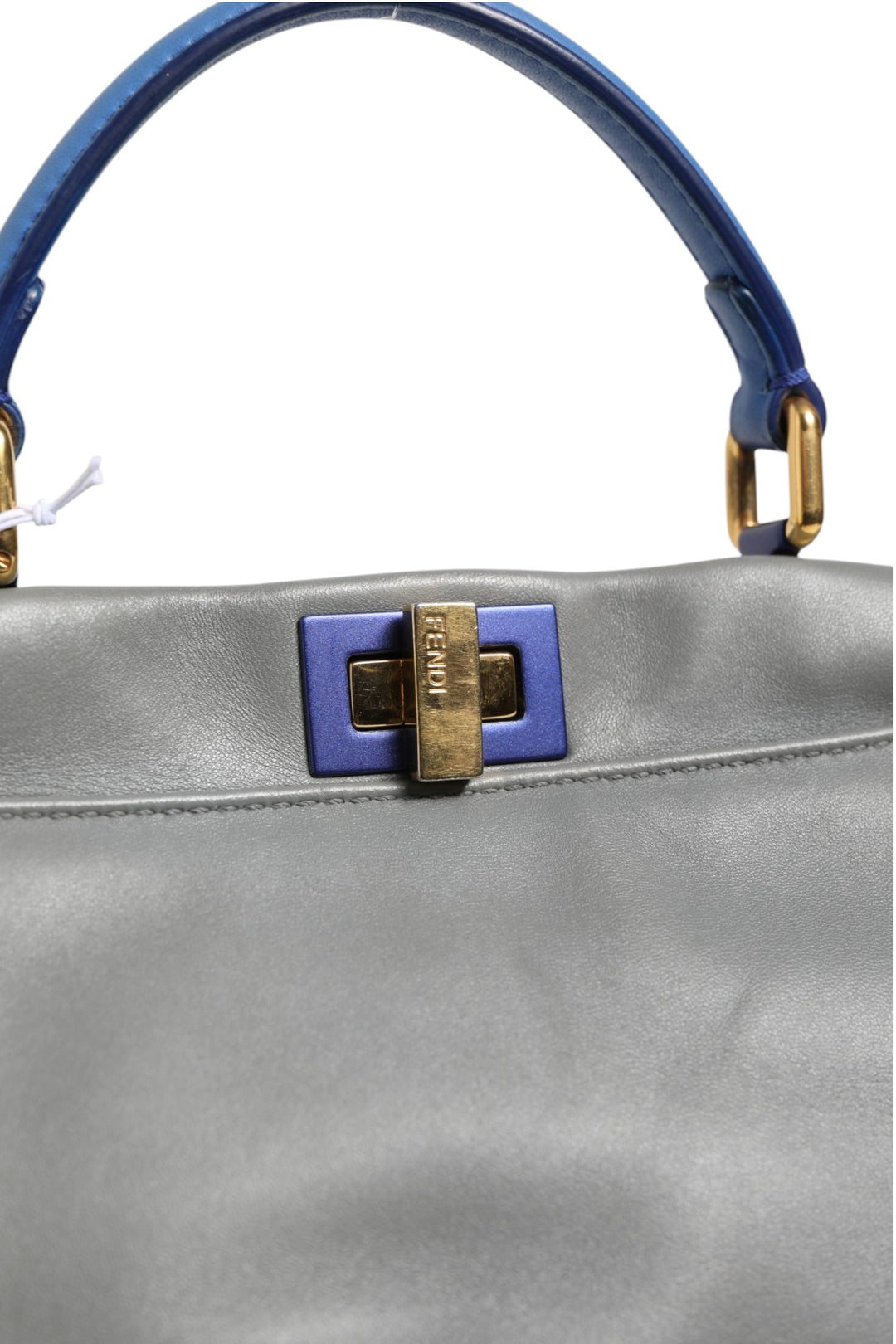 Mini Peekaboo Blue Grey Fendi