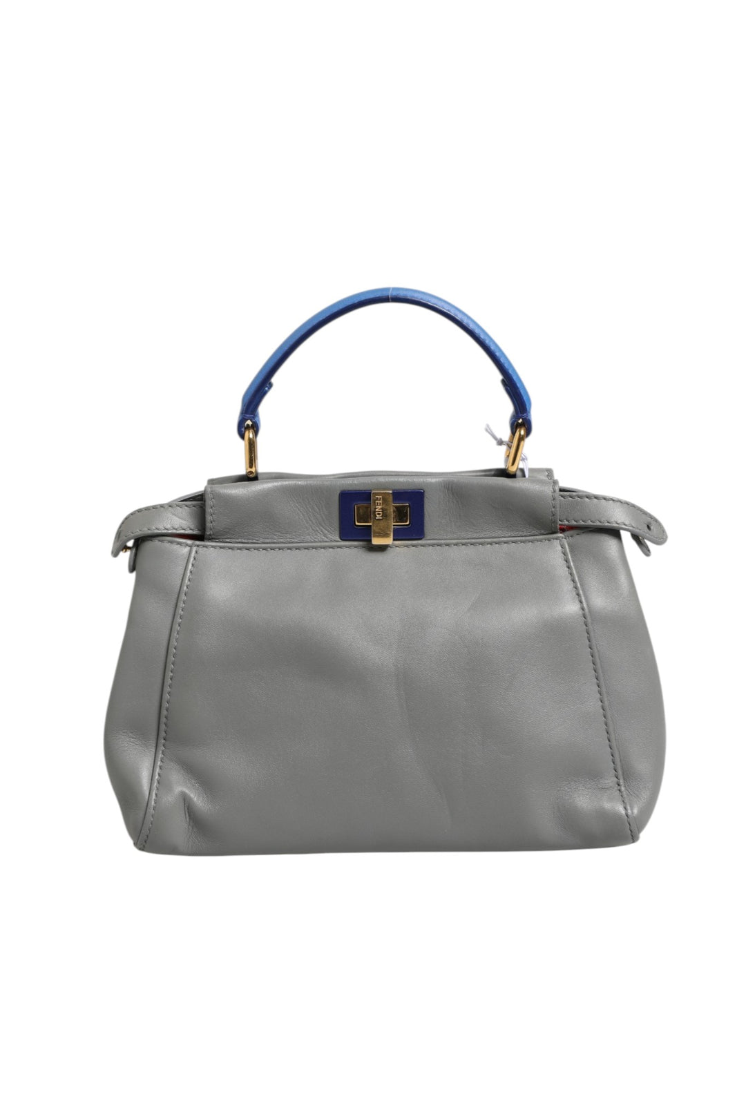 Mini Peekaboo Blue Grey Fendi