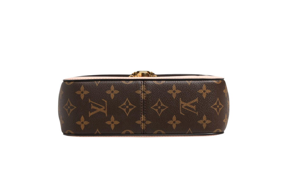 Pink Vernis and Monogram Canvas Cherrywood BB Shoulder Bag Louis Vuitton
