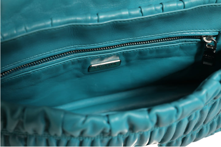 Nappa Gaufre Flap Bag Prada