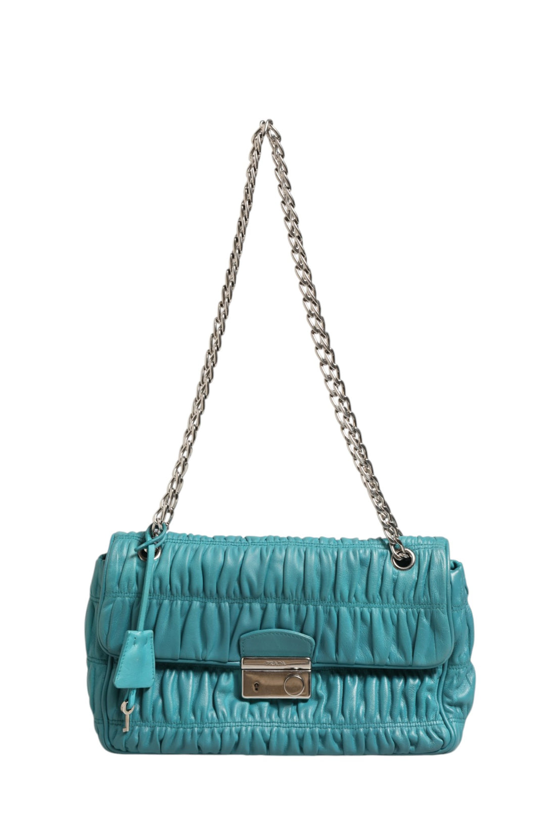 Nappa Gaufre Flap Bag Prada
