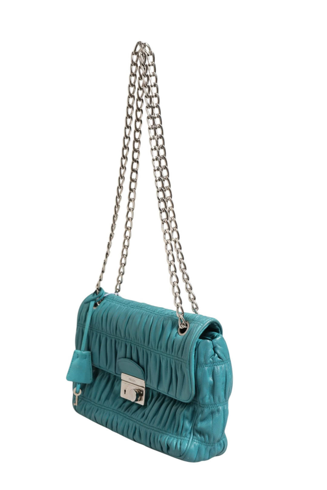 Nappa Gaufre Flap Bag Prada