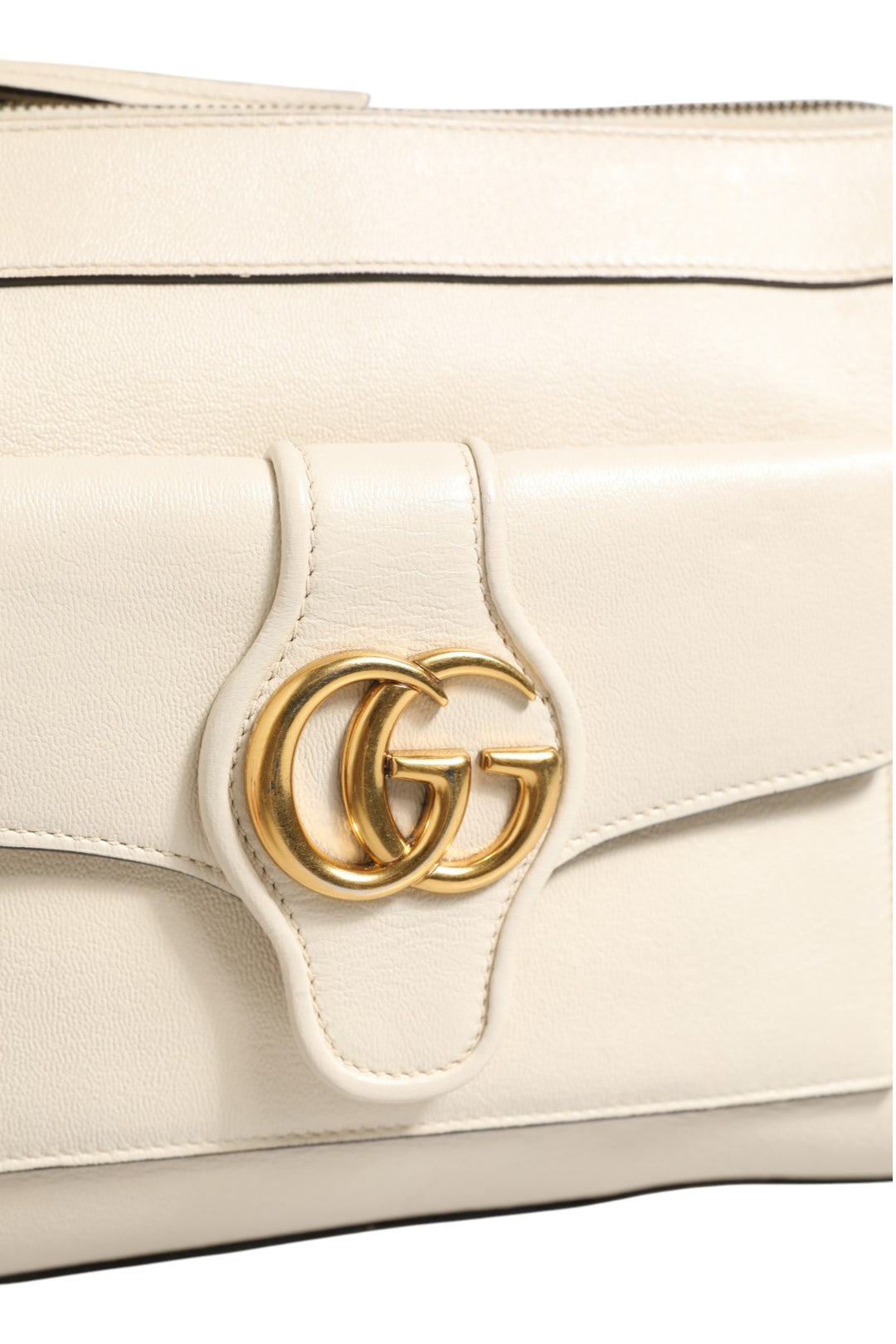 Arli Small Crossbody Bag White Leather Gucci