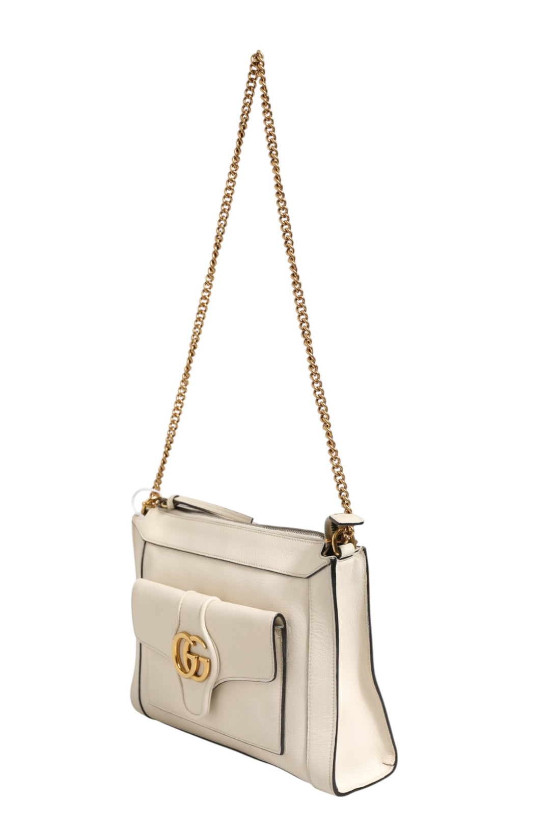 Arli Small Crossbody Bag White Leather Gucci