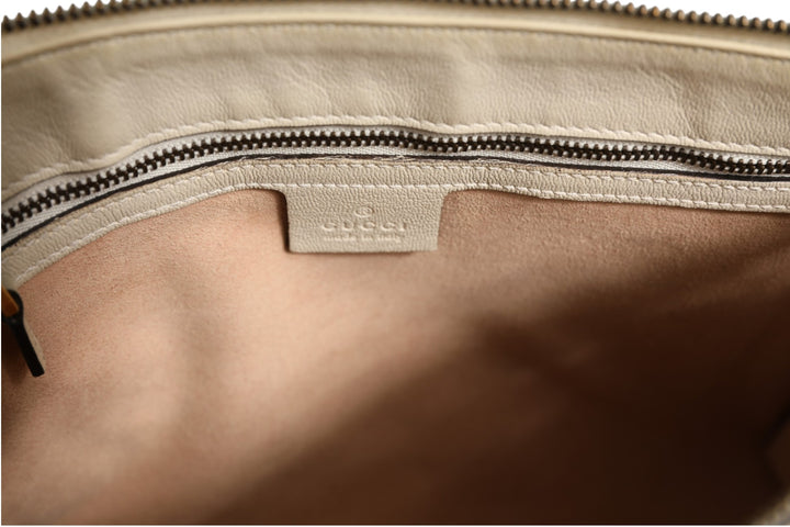 Arli Small Crossbody Bag White Leather Gucci