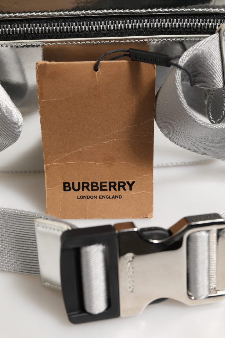 Belt bag Silver in Synthetic Burberry
