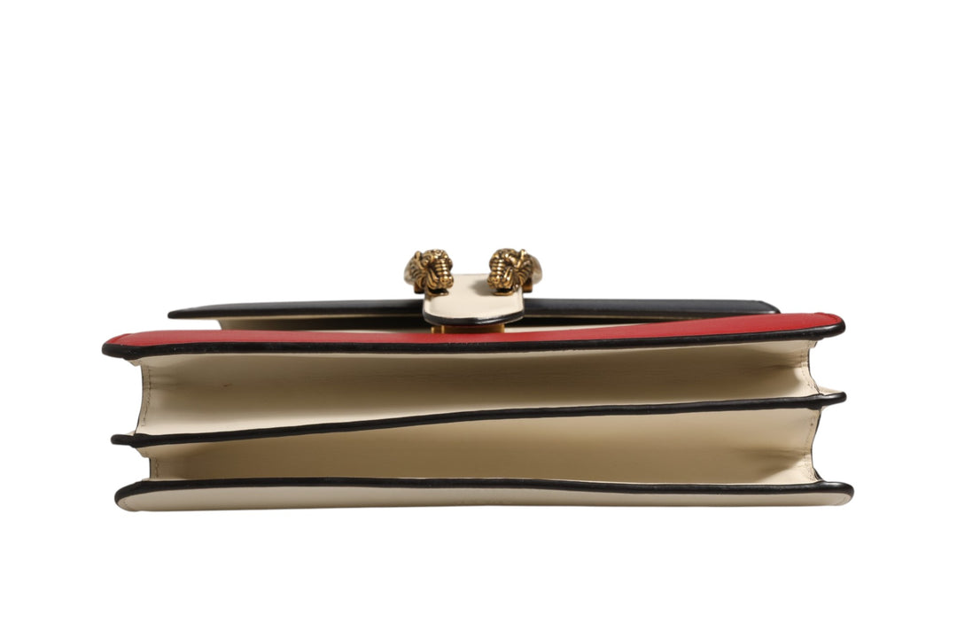 Dionysus Bamboo Top Handle Bag Colorblock Leather Gucci
