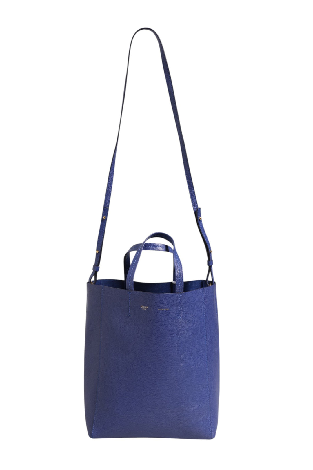 Blue with Gold Tote Bag Celine