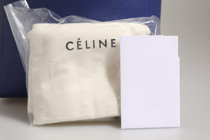 Blue with Gold Tote Bag Celine