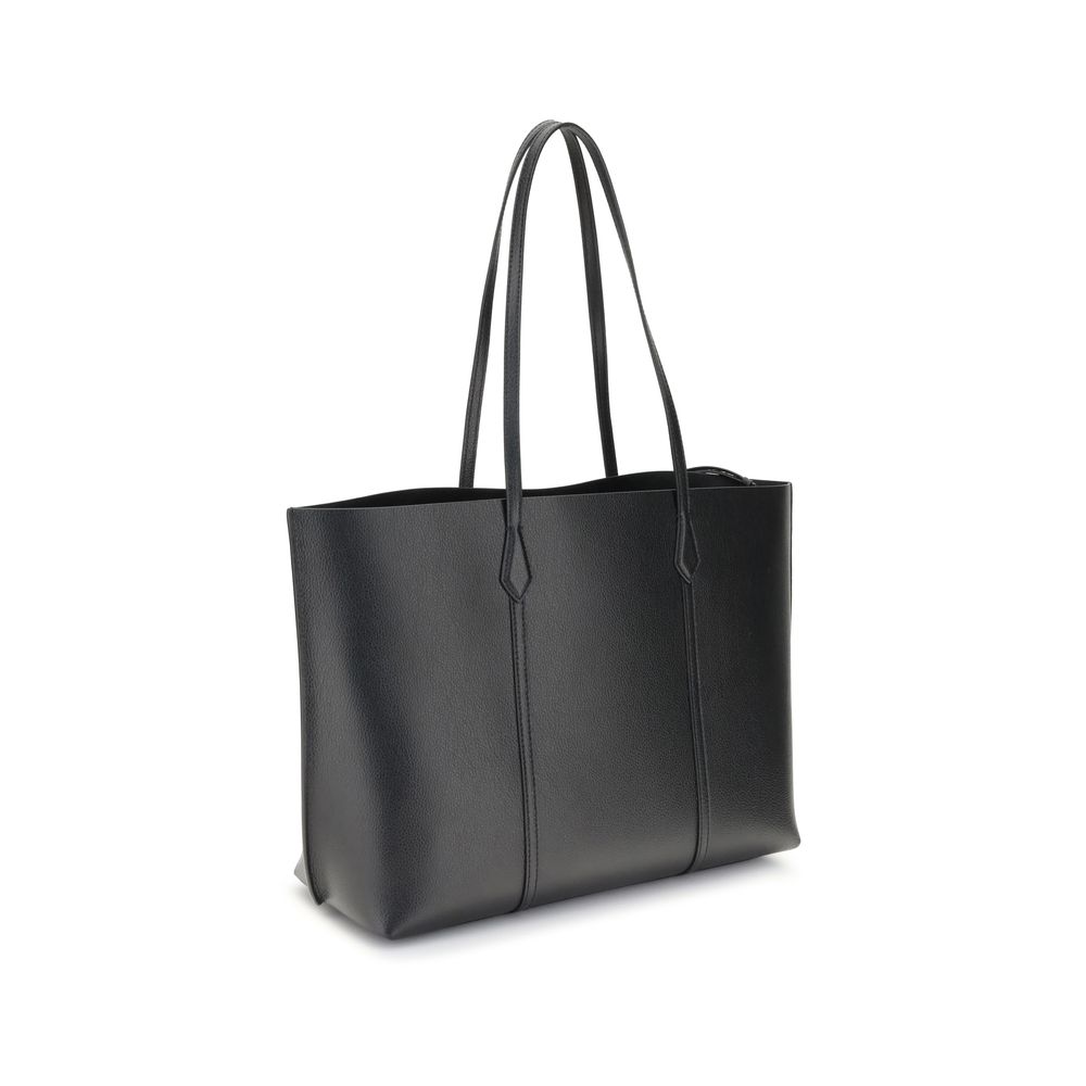 Black Calf Leather Bos Taurus Handbag Tory Burch